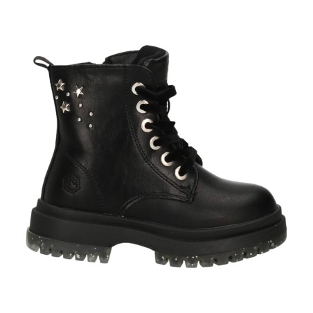 Lumberjack RISING 102226597 271  Stivaletti Stringati Bambina Nero