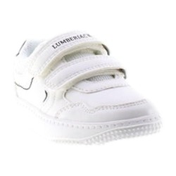 Lumberjack LINOR 102226726 271 Scarpe Sneakers Bambino Doppi Strappi Black White 2