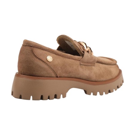 XTI 144459 Mocassino Donna Con Accessorio Beige