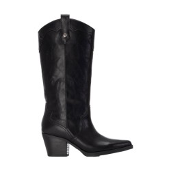 XTI 144723 Stivale Donna Camperos Tacco Medio Nero