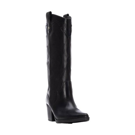 XTI 144723 Stivale Donna Camperos Tacco Medio Nero