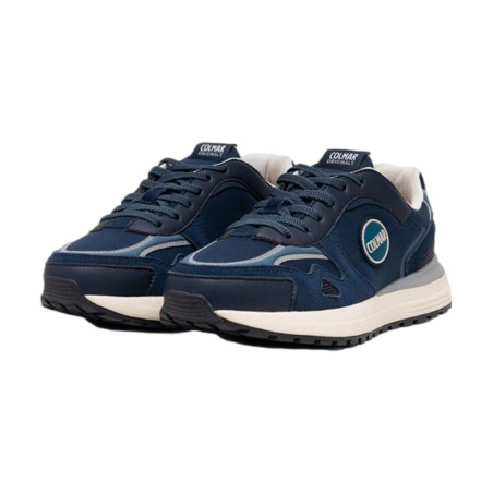 COLMAR  HUNT FADED 060 Sneakers Uomo Stringate Navy