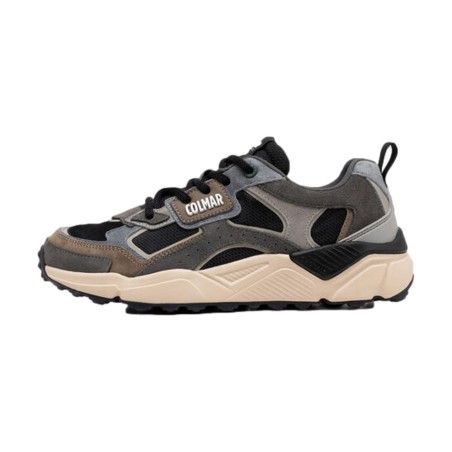 COLMAR GARNER GROUNDS 066 Sneakers Uomo Stringate Black