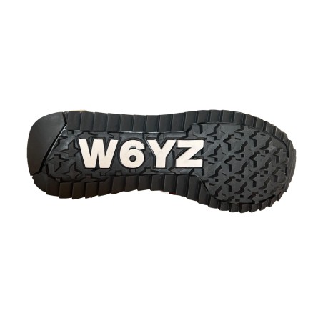 W6YZ  0N06 YAK-M Sneakers Uomo Stringate In Vera Pelle Bianco