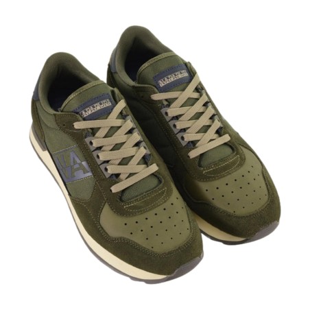 Napapijri NP0A88XIMG61 STAB Sneakers Uomo Stringate Green/Blue