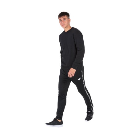 Joma 102107 100 Montana Felpa Uomo in Cotone Felpato Black