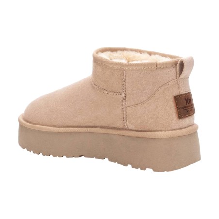 XTI 142212 Stivaletto Donna Basso Beige 