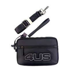  Paciotti 4US 10514 DEAN Pochette/Borsello Traversale Uomo Nero 2