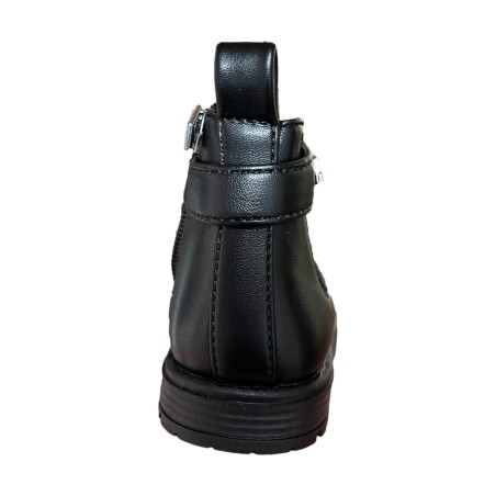 Paciotti 4US M24267 Stivaletto Bambina Con Zip Laterale Nero