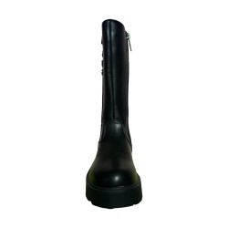 Paciotti 4US M24271 Stivaletto Bambina Gambale Alto Con Zip Laterale Nero 2