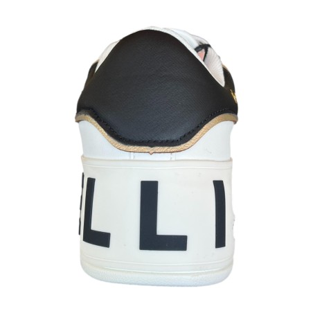 MARC ELLIS FW25/6001 SINTRA Sneakers Donna Stringate White/Black/Gold