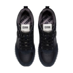 COLMAR TRAVIS PUNK 035 Sneakers Donna Platform Stringate Black 2