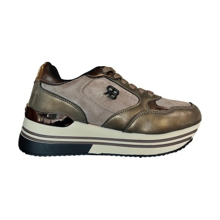  Renato Balestra  ZS09 Sneakers Donna Platform Stringate Bronzo