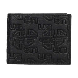 Paciotti 4 US 10482 Portafogli Uomo con Porta Monete Vera Pelle Black