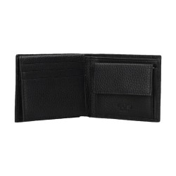 Paciotti 4 US 10482 Portafogli Uomo con Porta Monete Vera Pelle Black 2