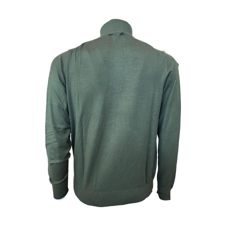 Urban Ring  UR9100008 Maglione Uomo Mezza Zip Viscosa Militare