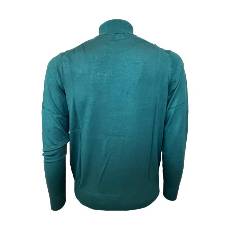 Urban Ring UR9100002 Maglioncino Uomo Mezzo Collo Viscosa Verde