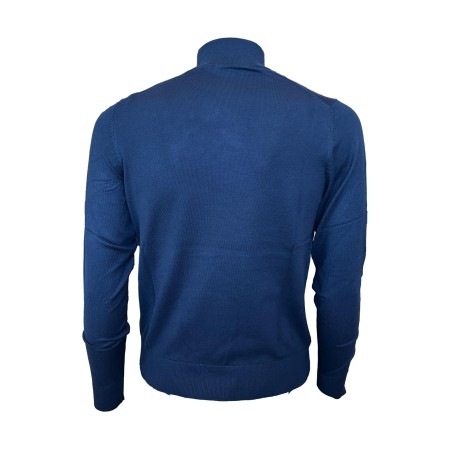 Urban Ring UR9100002 Maglioncino Uomo Mezzo Collo Viscosa Blu