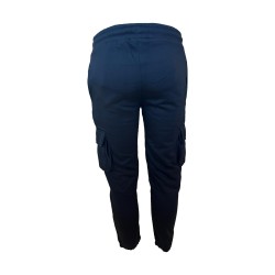 Urban Ring UR9120071 Pantalone Tuta Uomo Felpato Con Tasche Laterali Nero 2