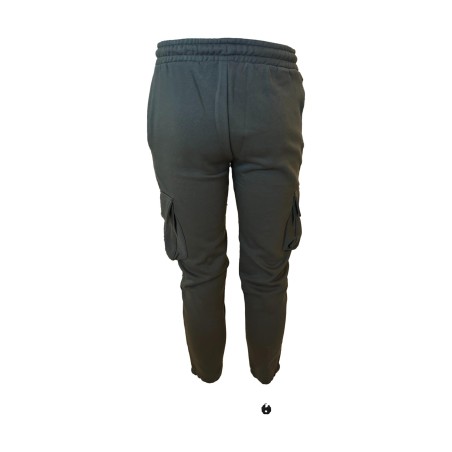 Urban Ring UR9120071 Pantalone Tuta Uomo Felpato Con Tasche Laterali Verde