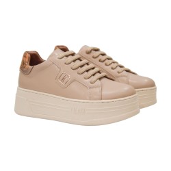 Alviero Martini 1a Classe Z1209  Sneaker Platform Stringato Donna Beige 2
