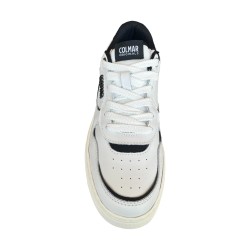 COLMAR TOKYO LEVEL 088 Sneakers Uomo Stringate White/Black 2