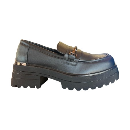 Paciotti 4US 4BV 132 Mocassini Platform Donna Con Accessorio Nero