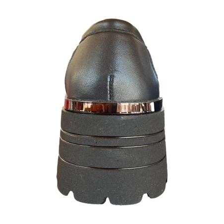 Paciotti 4US 4BV 132 Mocassini Platform Donna Con Accessorio Nero