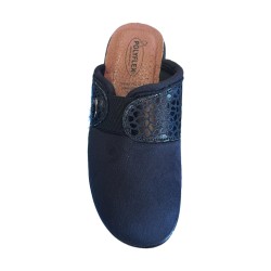 POLYFLEX 540.05 Ciabatte Donna Made in Italy Nero 2