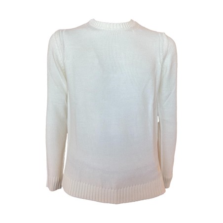 Urban Ring UR 9100014 Maglione Uomo Girocollo Bianco Latte