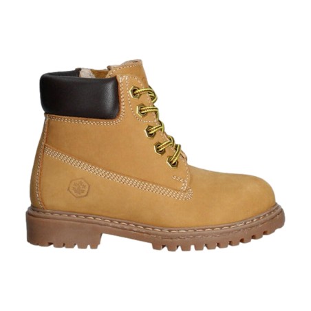 Lumberjack RIVER 102226798 022 Stivaletti Stringati Bambino con Zip Yellow