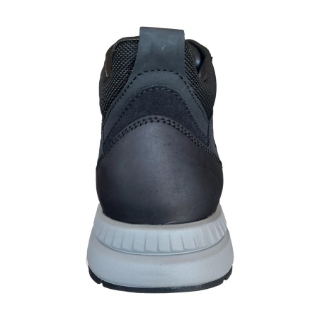 Lumberjack DOMINIC 102217229 Sneakers Mid Uomo Stringate Black