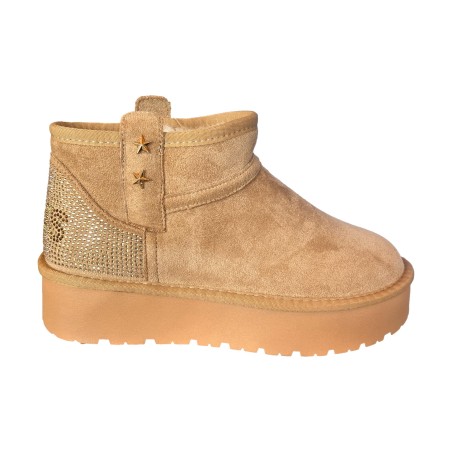 MARC ELLIS LOOMY 1002 Stivaletto Mammut Platform Donna Sand