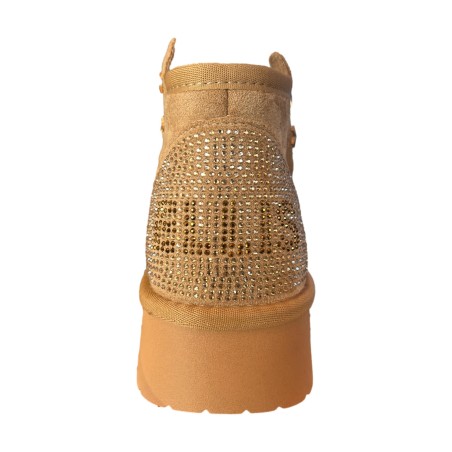 MARC ELLIS LOOMY 1002 Stivaletto Mammut Platform Donna Sand