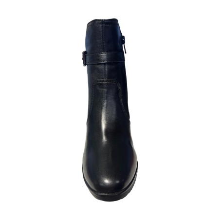 Riposella DALIA I WB03BX Stivaletto Donna Con Zip Laterale Nero