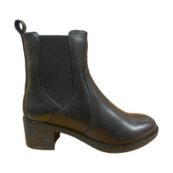 Riposella AIDA I WB00BX Stivaletto Donna Con Zip Laterale Nero