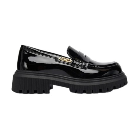 LIU JO 4F5021 WANDA 09 Mocassino Girl in Vernice Black