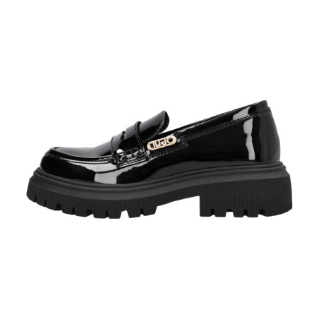 LIU JO 4F5021 WANDA 09 Mocassino Girl in Vernice Black