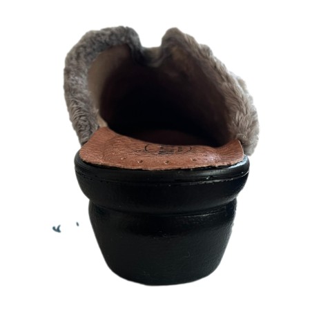 POLYFLEX 577.05 Ciabatte Donna Made in Italy Grigio