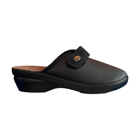 POLYFLEX 587 05 Ciabatte Donna Made in Italy Con Strappo Blu