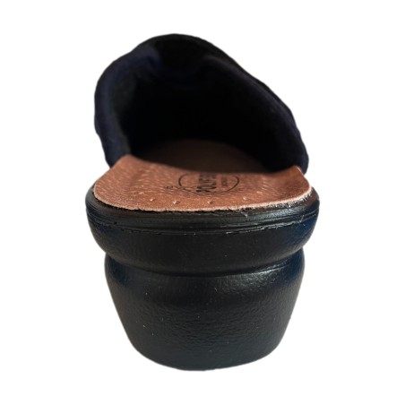 POLYFLEX 587 05 Ciabatte Donna Made in Italy Con Strappo Blu