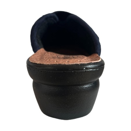 POLYFLEX 588.05 Ciabatte Donna Made in Italy Con Strappo Blu