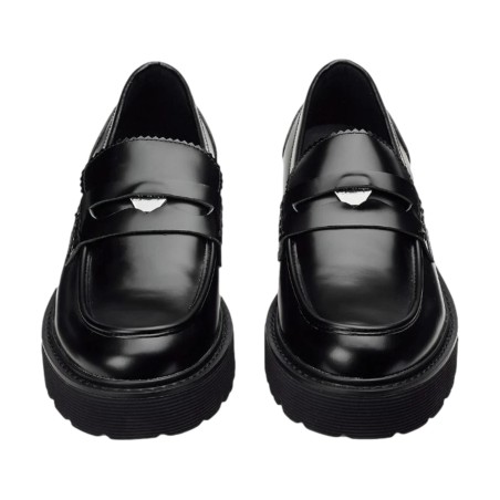 CULT CLM363500 SLASH 3635 LOW M Mocassini Uomo Platform Nero