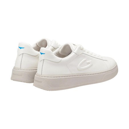 Alberto Guardiani NEW ERA 4518 LOW M LEATHER Sneaker Uomo Stringate White