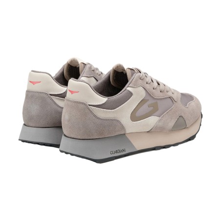 Alberto Guardiani  4523 00 WEN Sneakers Uomo Stringate Taupe