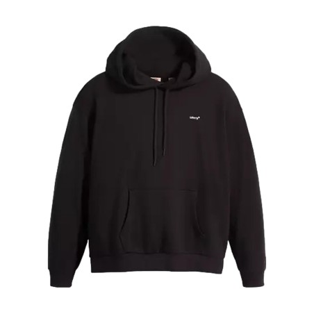 Levi's A5943-0005 EVERYDAY HOODIE Felpa Donna Con Cappuccio Nero