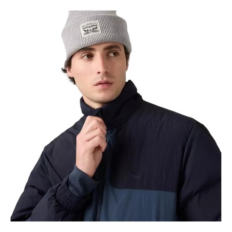 Levi's  A8557 08 ROCKRIDGE SHORT PUFFER Giubbotto Uomo Navy Blazer