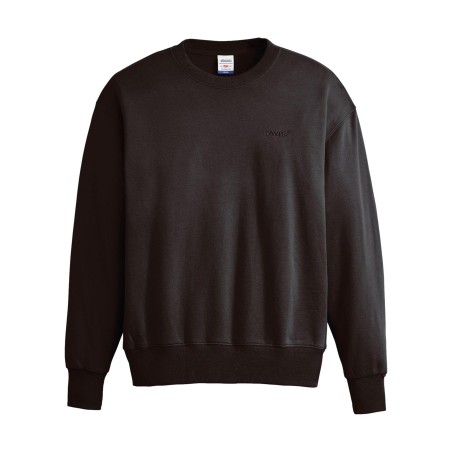 Levi's A9244  AUTENTIC CREW Felpa Uomo Cotone Felpato Black Agate