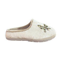 Confosana 5075 VEGA Pantofola Donna Made In Italy Con Plantare Estraibile Beige