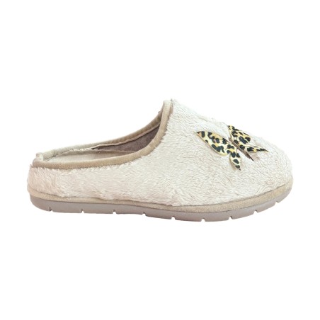 Confosana 5075 VEGA Pantofola Donna Made In Italy Con Plantare Estraibile Beige